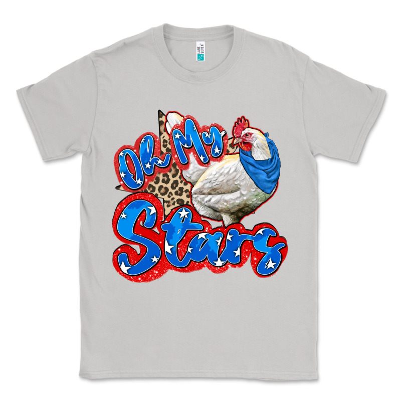 Oh My Stars Chicken Classic Tee by Zillion Design Studio | Teevron