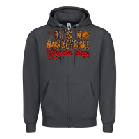 Smoke it s a basketball kinda day Zipper Hoodie - Zillion Design Studio