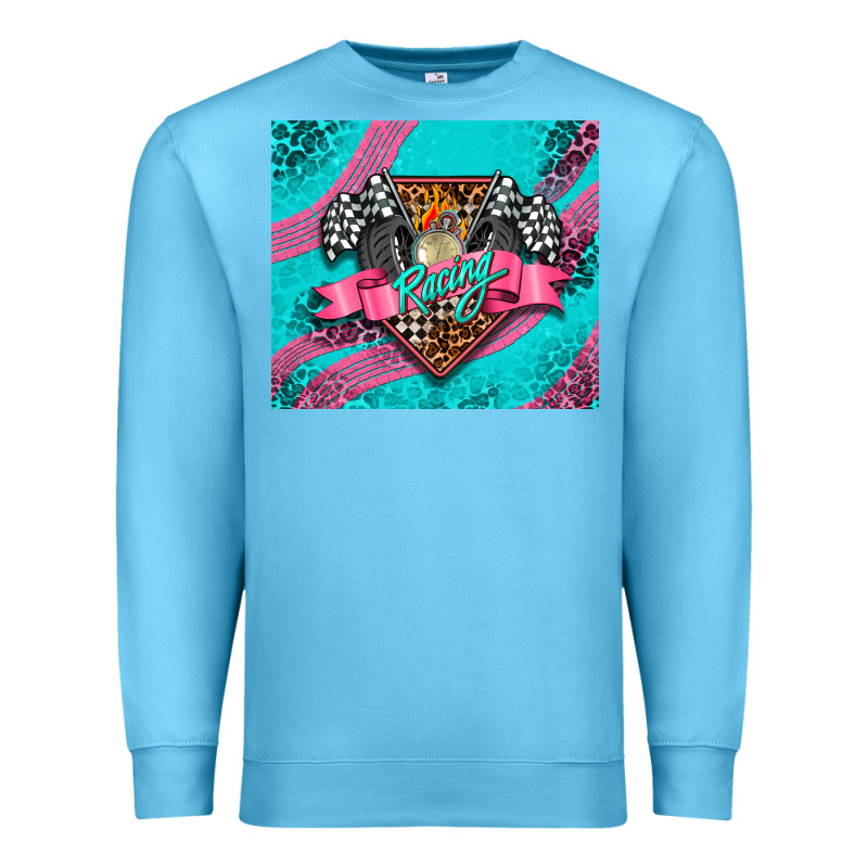 Racing Pink Premium Sweatshirt by AdoDesignShop | Teevron