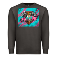 Smoke racing pink Premium Sweatshirt - AdoDesignShop