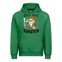 Emerald let's get toasted camping Urban Hoodie - MaliasSmallBusiness