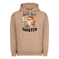 Pigment Burro let's get toasted camping Urban Hoodie - MaliasSmallBusiness