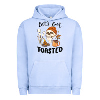 Pigment Grape Ice let's get toasted camping Urban Hoodie - MaliasSmallBusiness