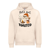 Sandshell let's get toasted camping Urban Hoodie - MaliasSmallBusiness