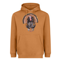 Meerkat turkey Heavyweight Hoodie - FaDigitalArtStudio
