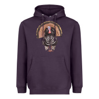 Plum turkey Heavyweight Hoodie - FaDigitalArtStudio