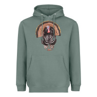 Sage turkey Heavyweight Hoodie - FaDigitalArtStudio