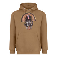 Toasted Coconut turkey Heavyweight Hoodie - FaDigitalArtStudio