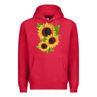 Cardinal treetops sunflower Premium Hoodie - LillyAllenDesigns
