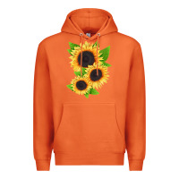Carrot treetops sunflower Premium Hoodie - LillyAllenDesigns