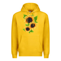 Lemon treetops sunflower Premium Hoodie - LillyAllenDesigns