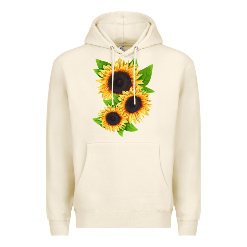 Treetops Sunflower Premium Hoodie by LillyAllenDesigns | Teevron