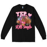 Black Yep still single heels and sneakers afro girl Long Sleeve Tee - RanaPortraitStore