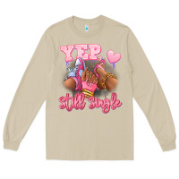 Mushroom Yep still single heels and sneakers afro girl Long Sleeve Tee - RanaPortraitStore