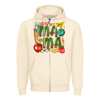 Sandshell mama teacher Zipper Hoodie - texasbilliewilder