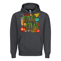 Smoke mama teacher Zipper Hoodie - texasbilliewilder