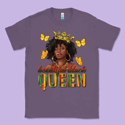 Classic Tee beautiful black queen