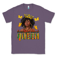 Lavender beautiful black queen Classic Tee - texasbilliewilder