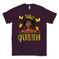 Plum beautiful black queen Classic Tee - texasbilliewilder