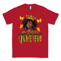 Red beautiful black queen Classic Tee - texasbilliewilder