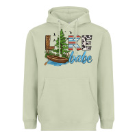 Matcha lake babe Heavyweight Hoodie - HRA Design Shop