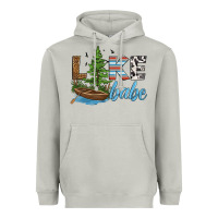 Moon Dust lake babe Heavyweight Hoodie - HRA Design Shop