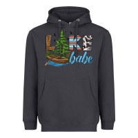 Smoke lake babe Heavyweight Hoodie - HRA Design Shop