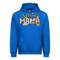 Cobalt softball MAMA Urban Hoodie - MaliasSmallBusiness