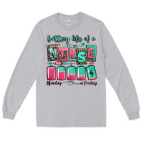 Moon Dust battery life of a nurse Long Sleeve Tee - RanaPortraitStore