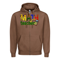 Chestnut math teacher Zipper Hoodie - texasbilliewilder