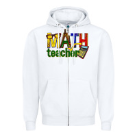 White math teacher Zipper Hoodie - texasbilliewilder