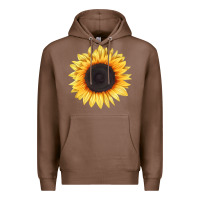 Chestnut treetops sunflower Premium Hoodie - LillyAllenDesigns