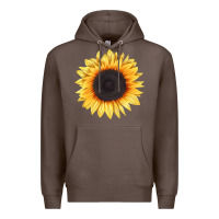 Coffee treetops sunflower Premium Hoodie - LillyAllenDesigns