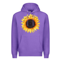 Purple treetops sunflower Premium Hoodie - LillyAllenDesigns
