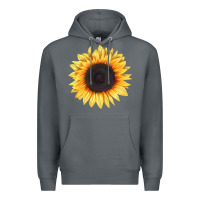Rock treetops sunflower Premium Hoodie - LillyAllenDesigns