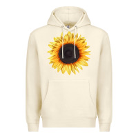 Sandshell treetops sunflower Premium Hoodie - LillyAllenDesigns
