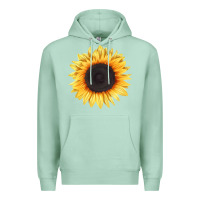 Seafoam treetops sunflower Premium Hoodie - LillyAllenDesigns