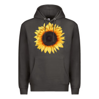 Smoke treetops sunflower Premium Hoodie - LillyAllenDesigns