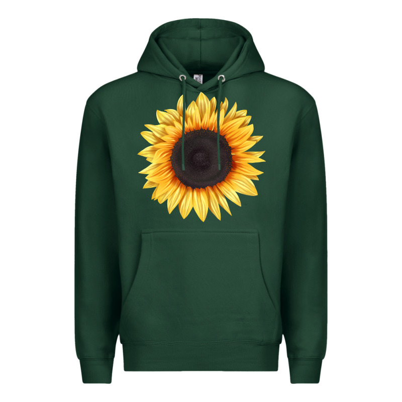 Treetops Sunflower Premium Hoodie by LillyAllenDesigns | Teevron