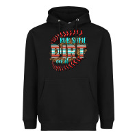 Black rub some dirt on it softball Heavyweight Hoodie - HRA Design Shop