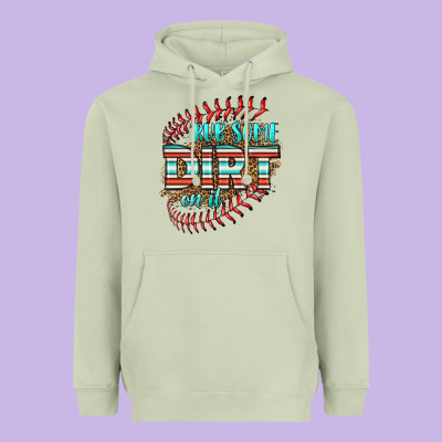 Rub Some Dirt On It Softball Heavyweight Hoodie Designed By Hra Design Shop