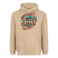 Mushroom rub some dirt on it softball Heavyweight Hoodie - HRA Design Shop