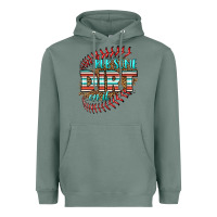 Sage rub some dirt on it softball Heavyweight Hoodie - HRA Design Shop