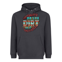Smoke rub some dirt on it softball Heavyweight Hoodie - HRA Design Shop