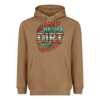 Toasted Coconut rub some dirt on it softball Heavyweight Hoodie - HRA Design Shop