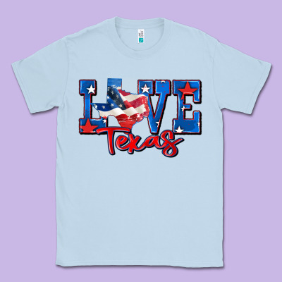 Classic Tee love texas map