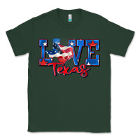 Sports Green love texas map Classic Tee - Zillion Design Studio