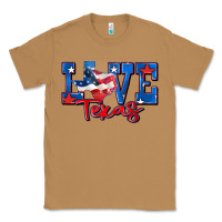 Toasted Coconut love texas map Classic Tee - Zillion Design Studio