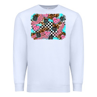 White race day background Premium Sweatshirt - AdoDesignShop