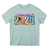 Arona Happy Easter 2024 Heavy Core Tee - CowhideDigitalArt
